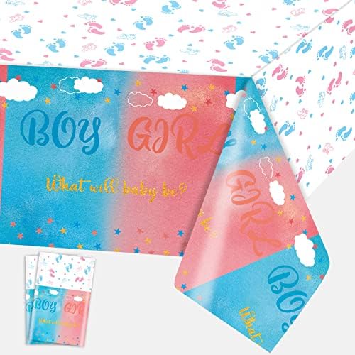Rainbow Party Tablecloth Disposable Plastic Pastel Rainbow Table Cloth 108*54 Inch Thin Waterproof Rainbow Clouds Table Cover Decorations for Girls Unicorn Theme Birthday Baby Shower Anniversary Party