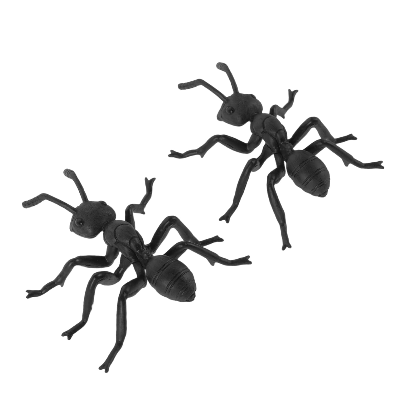 Abaodam Giant Realistic Ant Insect Figures for Outdoor Garden Decoration, 2pcs Big Plastic Ants Prank Toys for Lawn and Yard Party Ornaments