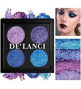 oygcee Multichrome Metallic Chameleon Eyeshadow Palette - Glitter Eyeshadow Holographic Multi-Dim...