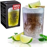 1 x 280ml selbstkühlendes Glas von CoolDownDrink - Vergiss Eiswürfel - Kühle Deine Getränke ohne diese zu verwässern. Für Bier, Cocktails, Limo & Cola