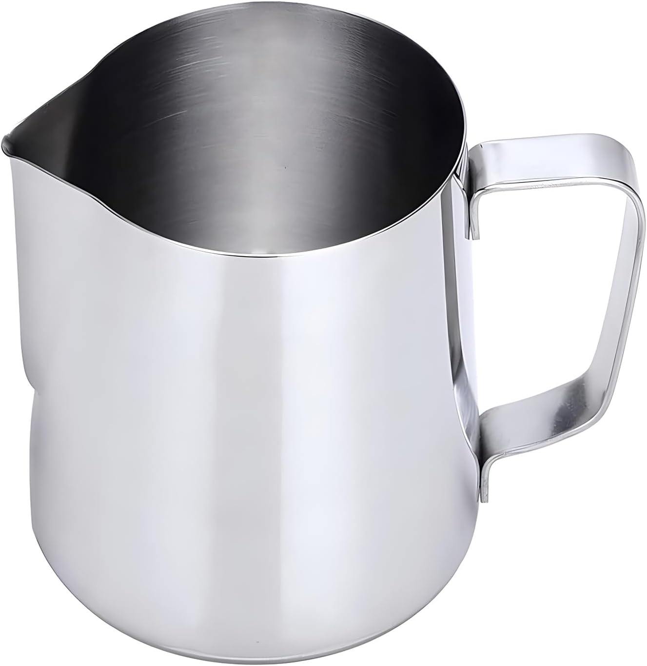 Milk Coffee Jug,Stainless Steel Milk Frothing Cup, Milk Frothing Pitcher with Handheld,for Making Latte Coffee Art, Cappuccino (150ML)