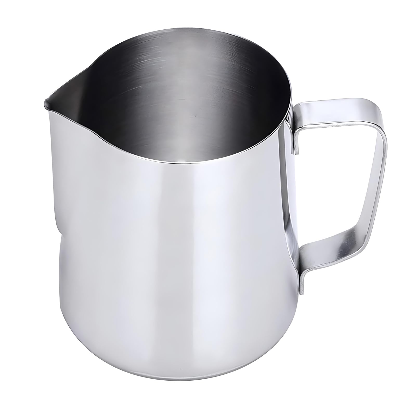 Dzbanek do spieniania mleka ze stali nierdzewnej, ręczny kubek do spieniania mleka do latte art i cappuccino, idealny dzbanek do kawy na mleko do napojów w stylu baristy