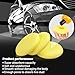 psler Foam Car Wax Applicator Pad Foam Applicator Pads Detailing Round 4 inch Polishing Sponges for Car Wax Applicator Pad 24 Pack-Yellow