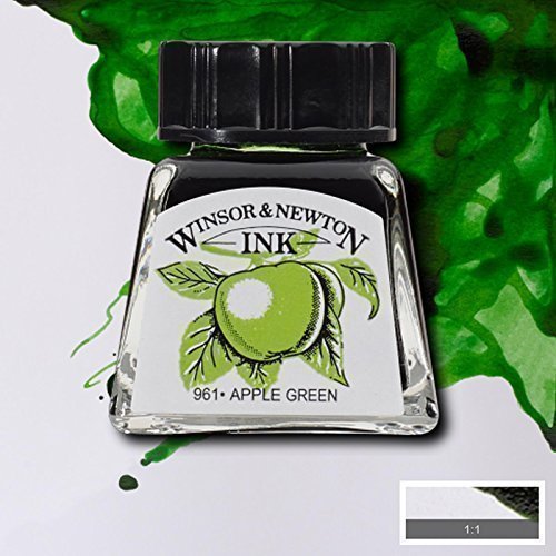 Winsor & NewtonDrawing Ink 14ml Pot (Apple Green)