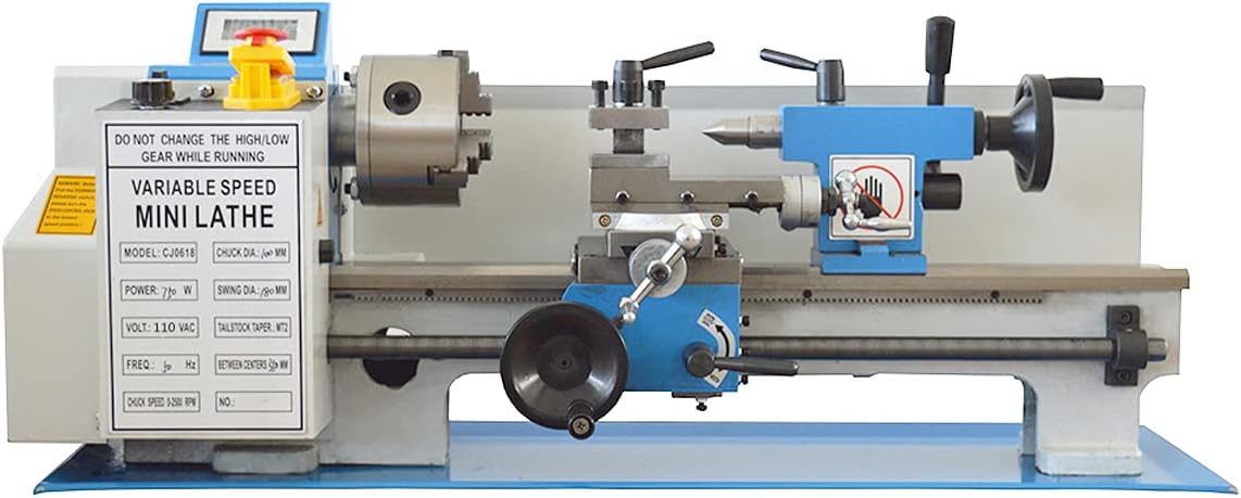 TECHTONGDA Precision Bench Metal Lathe 1HP
