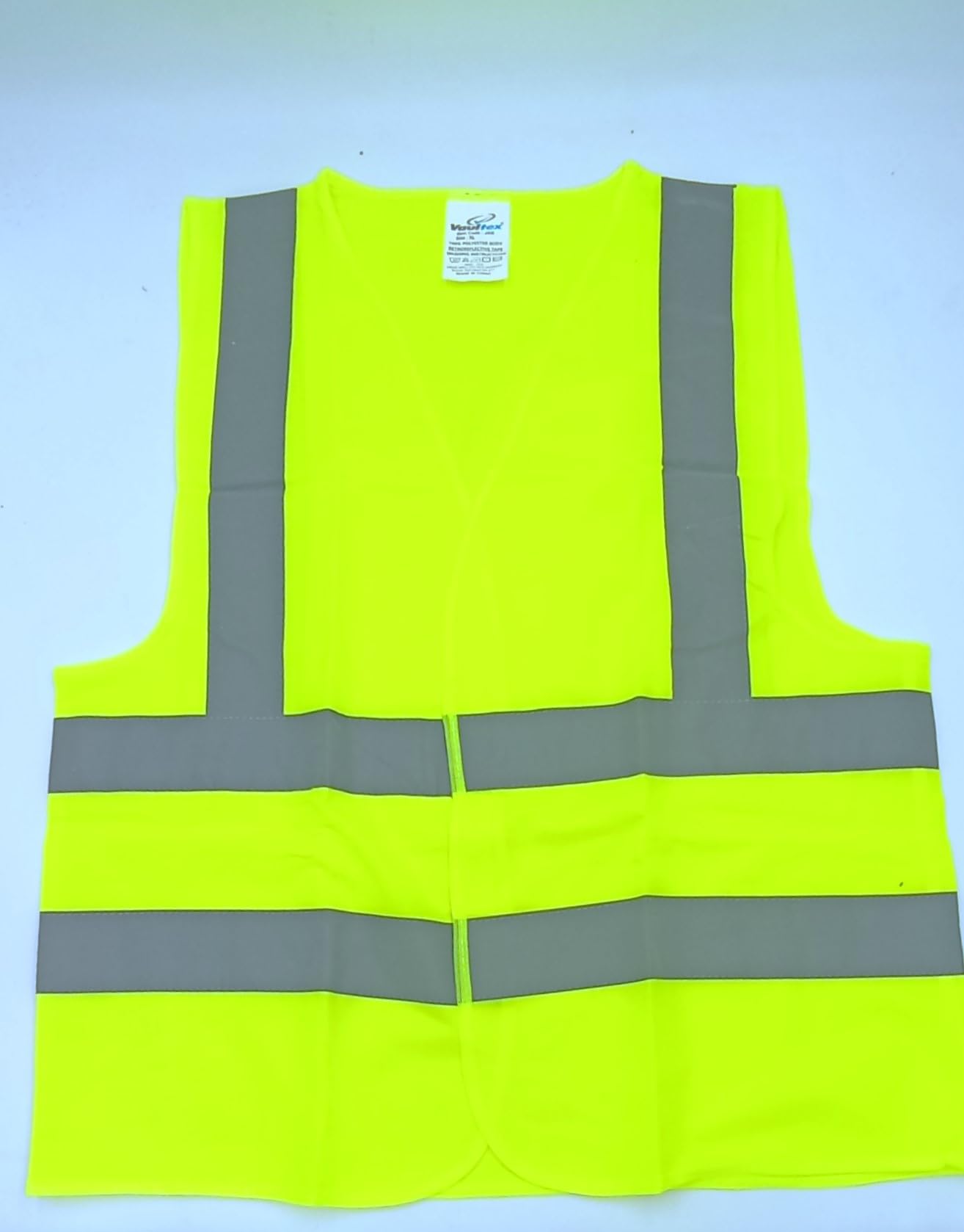 Reflective Vest Working Clothes High Visibility Day Night Warning Safety Vest Traffic Construction Safety Clothing (XL)