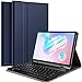 Produktbild IVSO Tastatur Hülle für Samsung Galaxy Tab S6 10.5, [QWERTZ Deutsches], Ultradünn Ständer Schutzhülle mit magnetisch abnehmbar Tastatur für Samsung Galaxy Tab S6 SM-T860/T865 10.5 2019, Blau