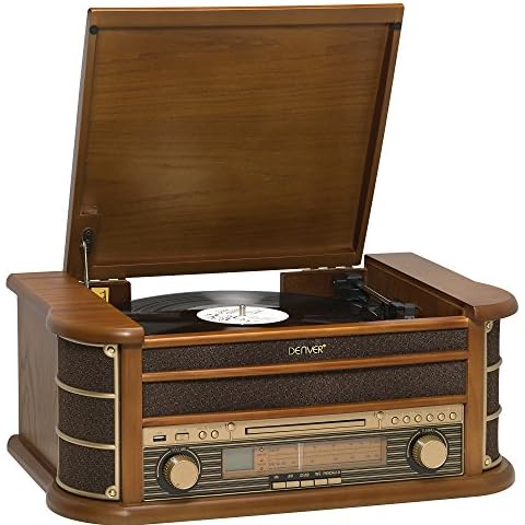 Denver Electronics MCR-50 Brown Turntable Cover