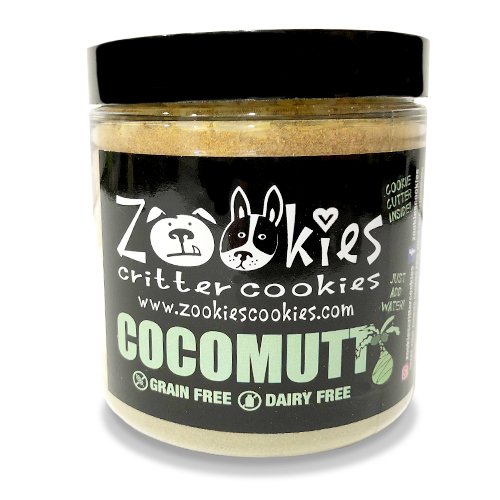 Zookies Cookies Organic Dog Treats DIY Bake at Home Natural Grain-Free Coconut Pet Biscuits- Cocomutt- Makes Up to 3 Dozen Snacks (5 Ounce) As Seen on Shark Tank