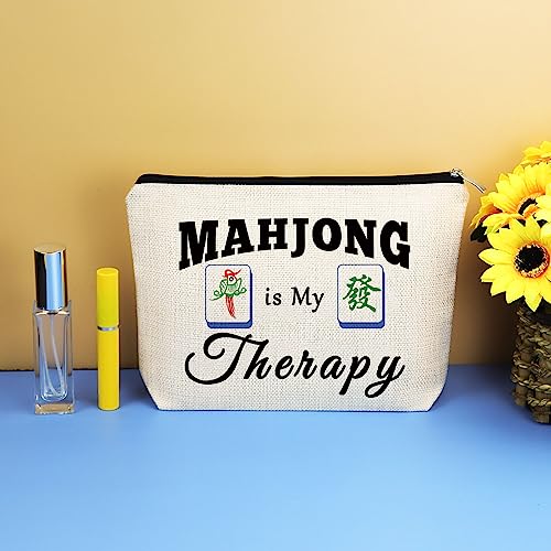 Bolsa cosmética Mahjong para maquillaje 25x17cm miniatura 7