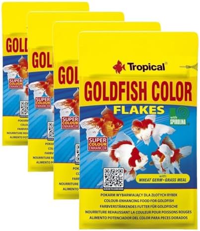 Goldfish Color 12g Goldfish Color Enhancer Food (Pack of 4)