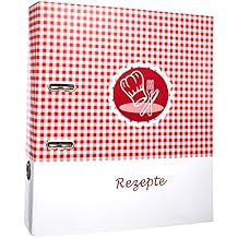 Pagna 50353-15 Recipe Binder A4 75 mm Spine Chefs Hat Laminated Print Design
