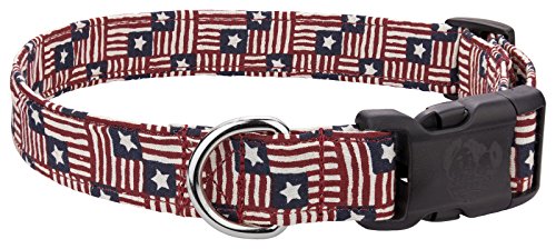 Country brook design american heritage designer dog collar-l