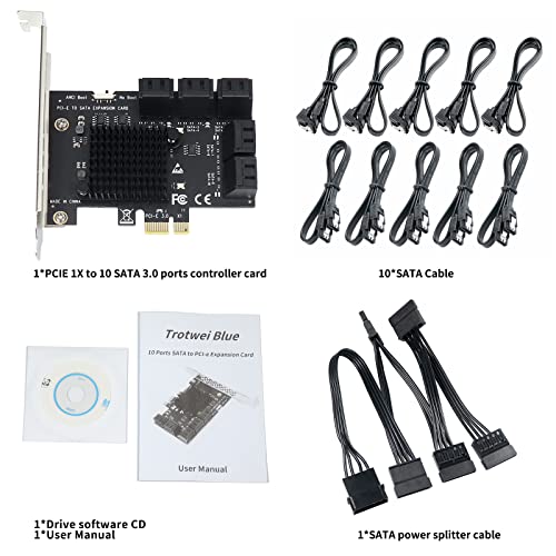 SATA 3.0 Expansion Card 4-Port PCIE To SATA 3.0 Expansion Controller - View #4