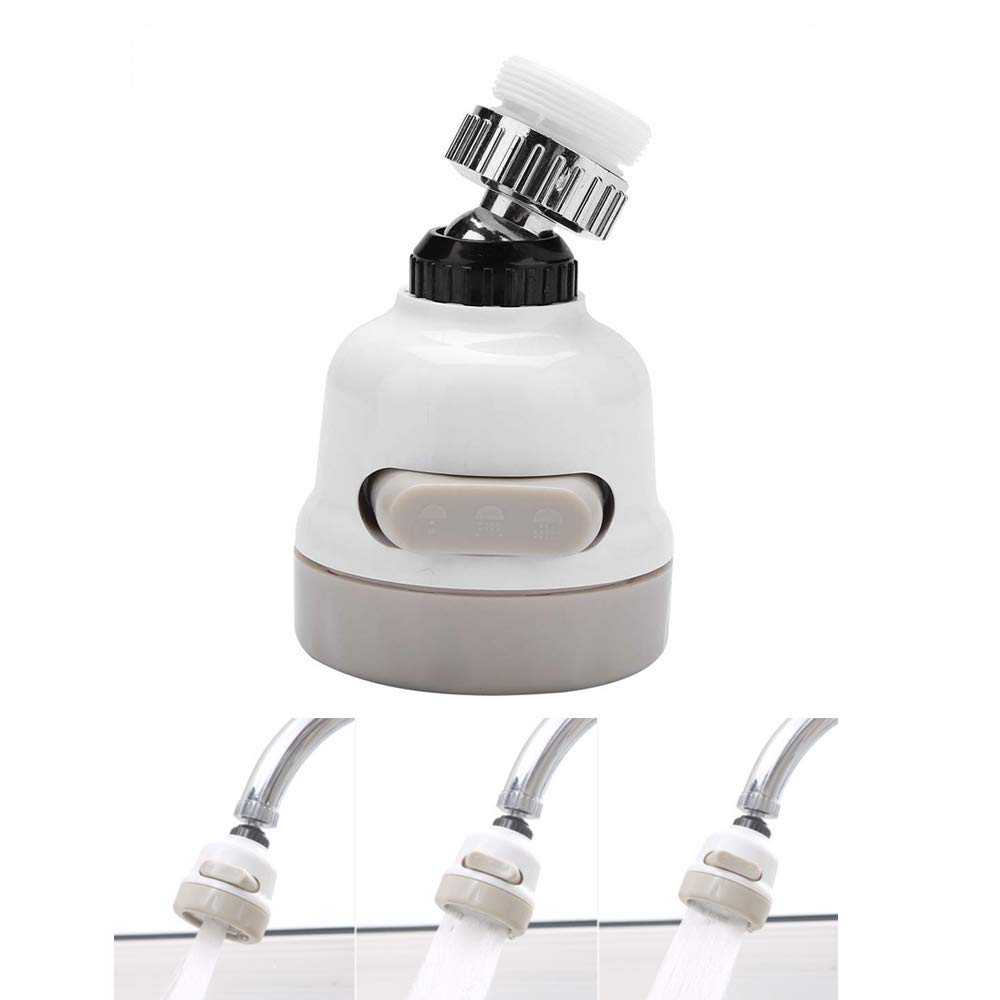 COOFANDY 2 Pack Plastic 360 Degree Rotating Tap Water Sprinkler, Sprayer Faucet Nozzle for Kitchen Sink and Bathroom with Adjustable Modes (B0CZ3K31MF) Amazon Price History, Amazon Price Tracker