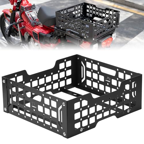 KEMIMOTO Motorcycle Rear Luggage Rack Compatible with CT125 Trail 125 Hunter Cub 2020 2021 2022 2023 2024 2025 2026 Cargo Carrier Support Shelf Bracket Holder