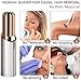 Eliminador de vello facial para mujer, AlfaView sin dolor y sin defectos...