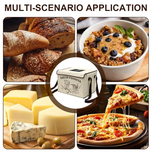 Caja de fermentación para pan con temperatura ajustable para masas perfectas 8
