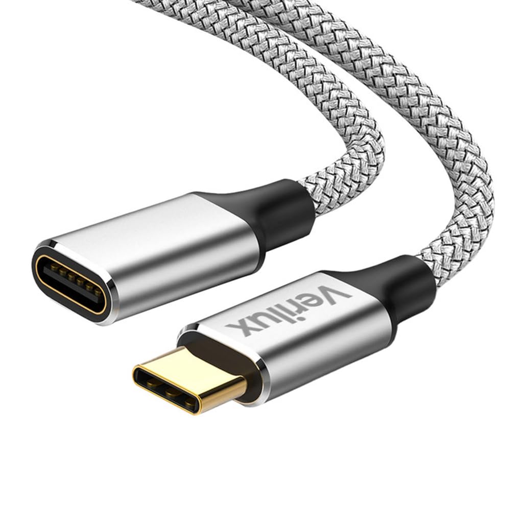 See full amazon price history chart for Verilux® USB C Extension Cable, 6.6ft/2M USB Type C Male to Female Cable Support 100W PD Fast Charging, 10Gbps Data Transfer, 4K@60Hz HD Video Output Compatible with iPad Pro, MacBook Pro Verilux® USB C Extension Cable, 6.6ft/2M USB Type C Male to Female Cable Support 100W PD Fast Charging, 10Gbps Data Transfer, 4K@60Hz HD Video Output Compatible with iPad Pro, MacBook Pro (B0D9HCX6D2) Amazon Price History, Amazon Price Tracker