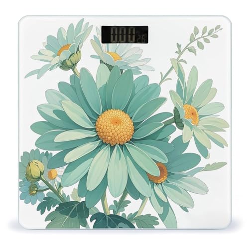 Báscula Digital de Baño con Plataforma Amplia y Display LCD