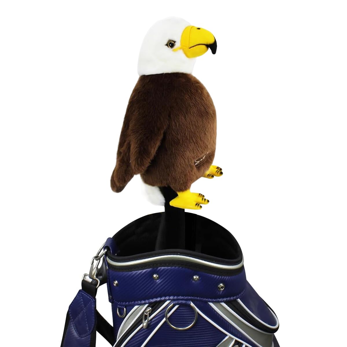 Scott Edward Funny Golf Club Cover Fit Well for Driver Golf Club Cute Animal Zoo Design Soft Functional Golf Headcover Stylish Protection for Men and Women (Eagle-DR) โ image 1
