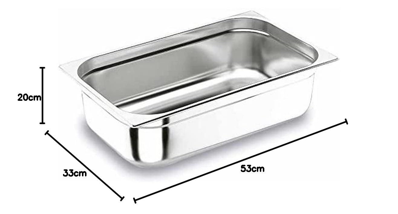 LACOR - 66120 - Cubeta Gn 1/1 530x325X200 Inox18/10