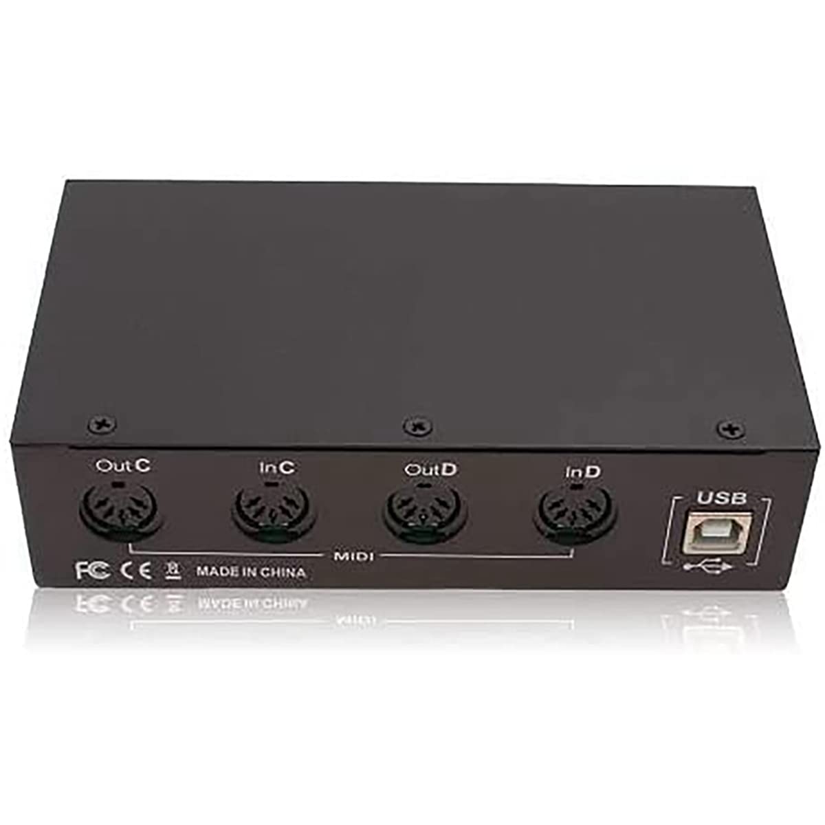 MIDI Box Music Instruments USB MIDI Interface Thru Box 64 MIDI Channels