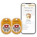 tag8 - Genie Smart Pet Tag, Dog and Cat ID Tag with Scan QR For Pet Location Alert Email, Tags with Alerts for Vaccination Pack 1