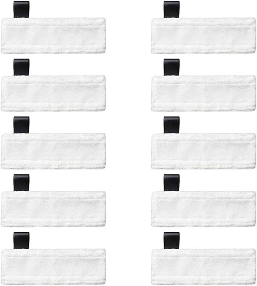 Compatible for Karcher Easyfix SC2 SC3 SC4 SC5，Cleaning Attachments Rags Microfibre Mop Cover Steam Cleaner Replacement Accessories Mop Heads Cloth (Color : Mop 8pcs), mei0203jb