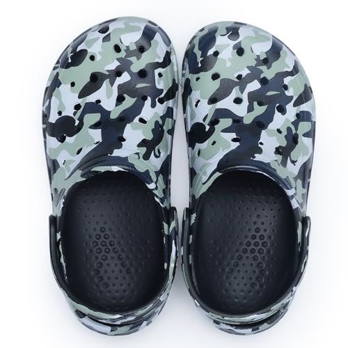 Image of Boy Girls Comfortable Garden Clogs | Slip-On Mules Slides Sandals Beach Slipper for Little /Big Kid