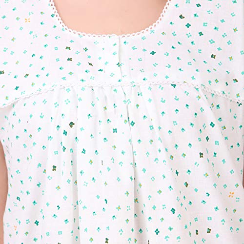 CIERGE Women's Cotton printed Ankle Length Nighty (Free Size; Pack of 2) Multicolour - Image 5