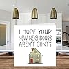 Happy New Home Card Rude - New Neighbours - Congratulations Housewarming House Cards, Joke Banter Moving House Cards, 145mm Welcome Warming Greeting Cards for Friends Family #2
