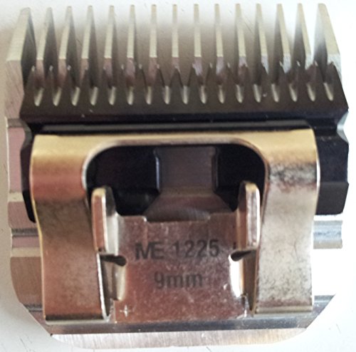Moser Max 45 + Class 45 Edelstahl - Wechselschneidsatz, 9mm. Passend für die Modelle: Moser 1245, 1225, 1221, 1247, 1255