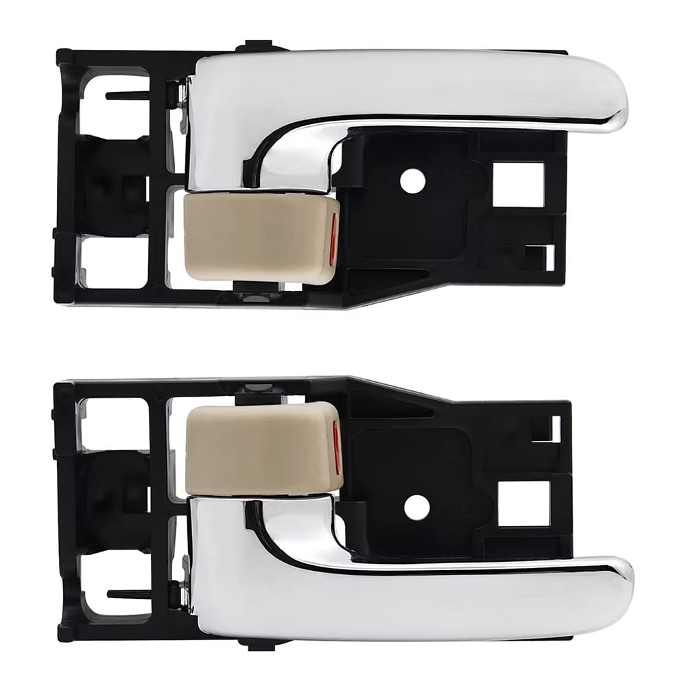 HRTLSS Door Pull Handle Inner Trim for Avalon 2000-2004 for Tundra 2000-2006 69206-AC010 69205-AC010 69206AC010 69205AC010 Car Interior Door Handle(Left Side)