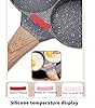 HUPECHAM 4-Cup Egg Pan Nonstick, and Granite Egg Frying Pan, Versatile Breakfast Skillet for Eggs, Pancakes, Plett, Crepes, Compatible with Gas Stove and Induction Cooktop #2