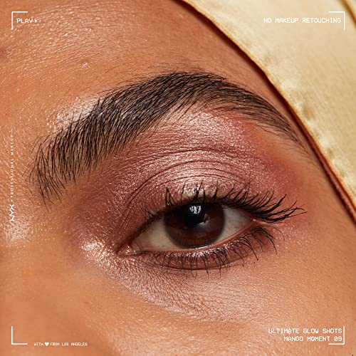 Nyx Professional Makeup Ultimate Glow Shots, Brightening Liquid Eyeshadow - Mango Moment #TOP6