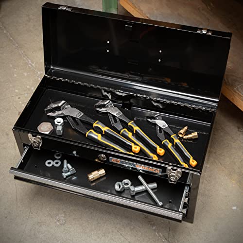 Image of GEARWRENCH 8 inch, 10 inch, & 12 inch PITBULL K9 Straight Jaw Dual Material Tongue and Groove Pliers Set - 82205CAZ