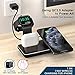 Charging Station for iPhone Apple Watch 5/4/3/2 & AirPods Pro/2, Fast Wireless Charger for iPhone 11/11 Pro Max/XR/XS Max/Xs/X/8 and QI Devices (2020 Upgraded)