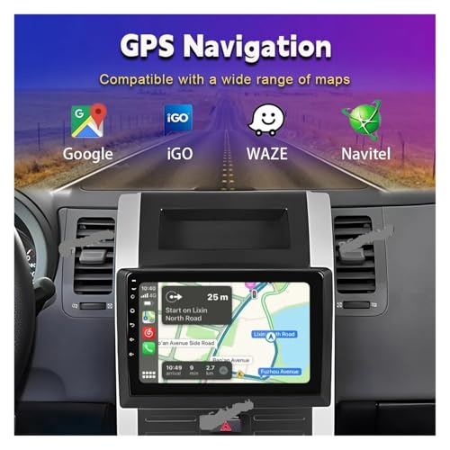 Autoradio Android 15 écran 2K Nissan X-Trail Carplay Auto 4G - 7
