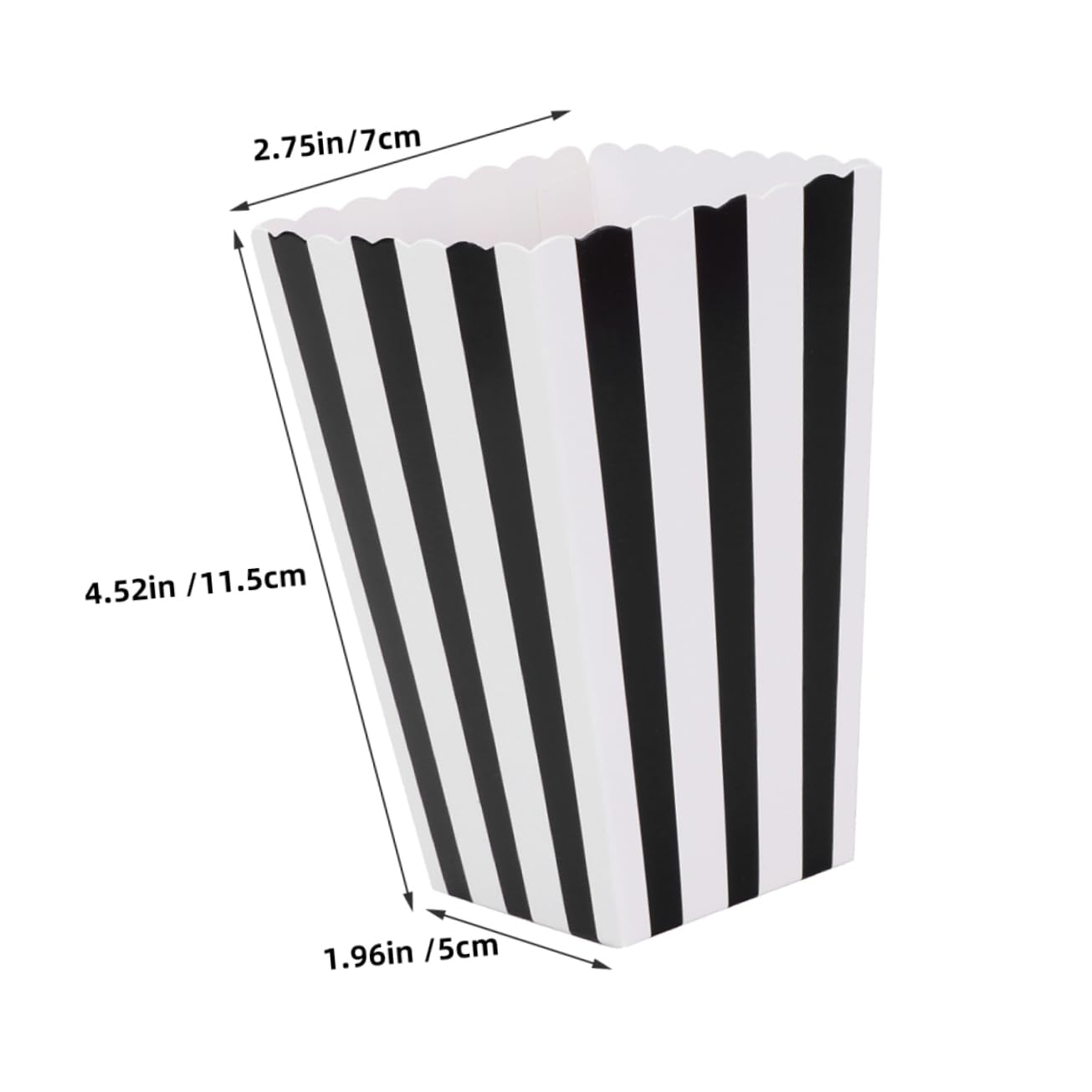 Cabilock 32pcs Box Carton Popcorn Bucket Small Popcorn Boxes Popcorn Boxes Bulk Popcorn Containers Movie Night Popcorn Holders Popcorn Boxes for Party Paper Popcorn Boxes White Cardboard