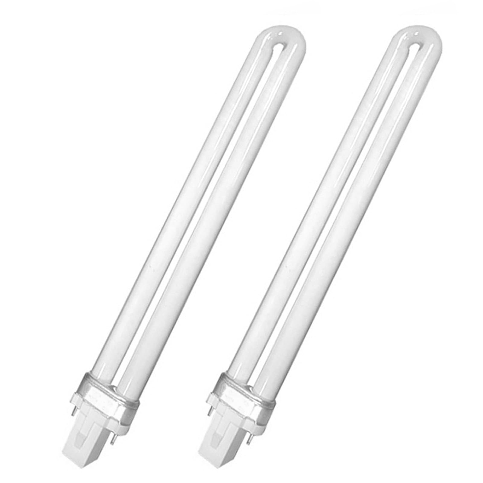 11W 2-Pin Compact Fluorescent Lamp,2Pin Stick Fluorescent Light Bulb,2U Double Turn Tube Energy Saving Lamp,CFL Energy Saving Twin Tube Bulb,Non-Dimmable,Suitable for Corridor( Warm White 2700K 900LM)