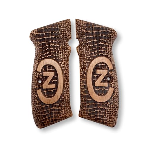 Poignée CZ-75 faite main en noyer Ars.071 cadeau pour tireur