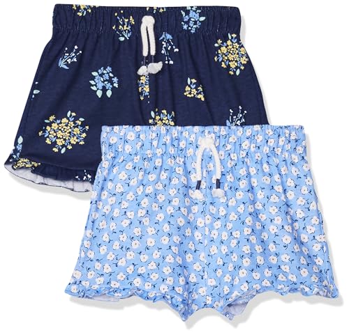 Gerber baby-girls unisex-baby 2-pack Pull-on Shorts