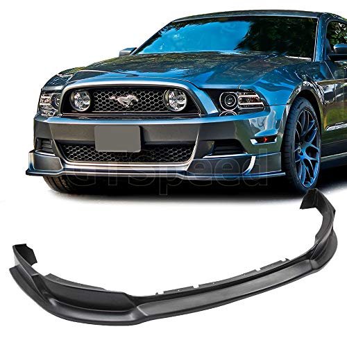 GT-Speed - RTR Style USDM PU Front Bumper Lip - Compatible With 2013-2014 Ford Mustang (Not Compatible With Shelby/GT500 Bumper)