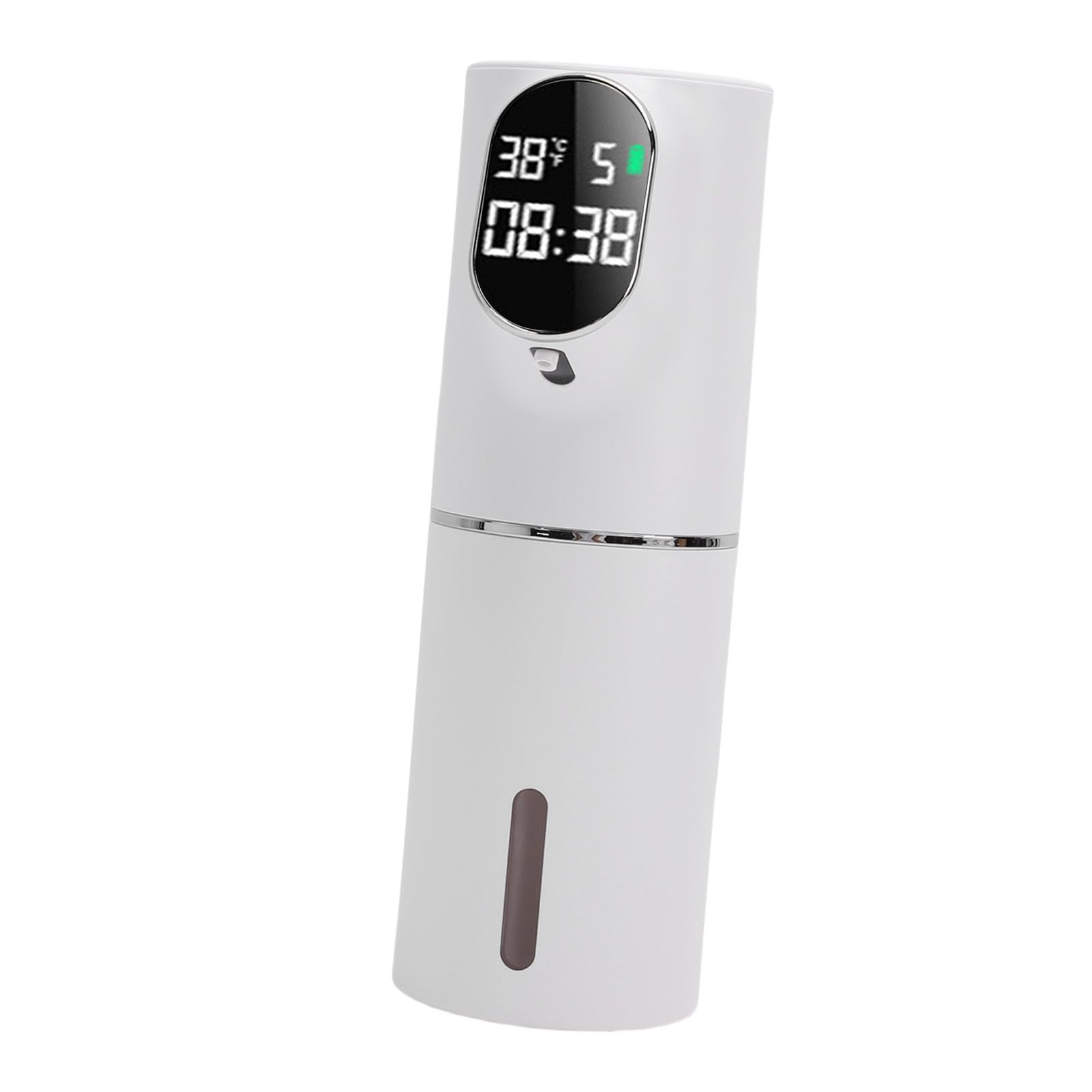 Dispensador de Espumoso Recargable sin Contacto, Sensor Inteligente Automático de 320 Ml USB-C Recargable con Batería de 3000 MAh, para Baño, Cocina, para Platos, de Manos (White)