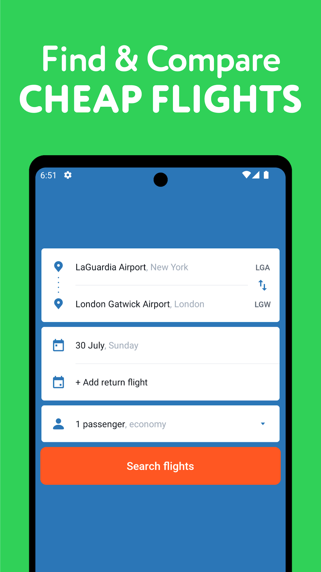 Cheap Flights & Plane Tickets - App on Amazon Appstore