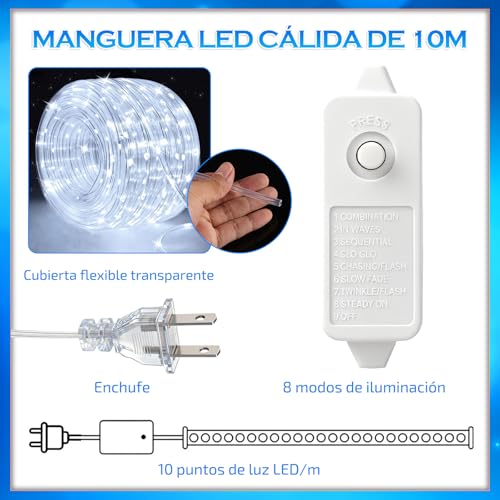 Opiniones de Mangueras de luces LED los mejores 10. 14 Imagen adicional