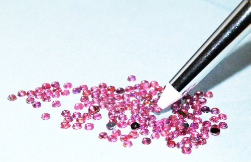 Nailfun Strassstein-Picker mit 2 Spitzen - Nailart Werkzeug Tool + 100 Strass-Steine