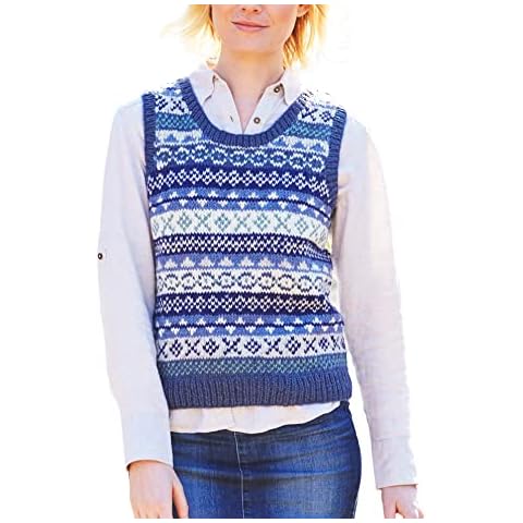 Pachamama Women's Handknitted Wool Tank Top Cover