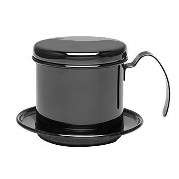 Drip Coffee Pot - Dewin Stainless Steel Drip Coffee Maker, Portable for Home, Kitchen, Office, Outdoor, 3